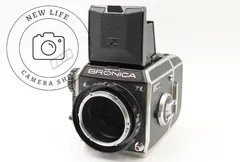 極上品☆ZENZA BRONICA ゼンザブロニカ EC-TL 中判カメラ ボディ ﾍﾘｺｲﾄﾞ付 動作好調 ###17846のサムネイル