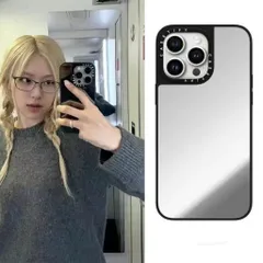 高级感镜面メタル風 iPhoneケース 耐衝撃 CASETiFY風 ミラー スマホケース iPhone17/16/15/14/13対応 多機種対応
