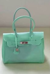 ゼリーバーキン ミント jelly birkin / firkin bag - メルカリ