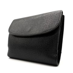 abrAsus アブラサス 薄い財布 黒 エンボス レザー シボ ブラック 美品