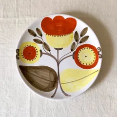 Susanna de Simone イタリア 絵皿 19cm 花 お皿 プレート 食器 Susanna de Simone イタリア 絵皿 19cm 花 お皿 プレート 食器