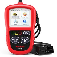 Autel Autolink AL319 OBD2 Diagnostic Tool: Reads and clears fault codes, for OBD vehicle inspection error checks, checks emission monitor status, turns off engine warning light. Japanese language support available. Not compatible with JOBD standard Japanese domestic vehicles. c6cbffd0