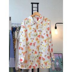 フランクアンドアイリーン✨リネン コットン シャツワンピース