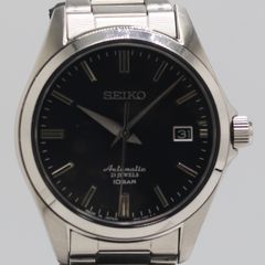 SEIKO 腕時計 ブラック文字盤 10BAR 4R35 - メルカリ