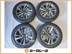 中古 スバル 純正 18インチ アルミホイール＆スタッドレスタイヤ 1台分4本セット (ホイールサイズ) 7.5J-18 +55 5/114.3 (スタッドレスタイヤ)  ヨコハマ アイスガード G075 225/60R18 104Q 送料無料のサムネイル