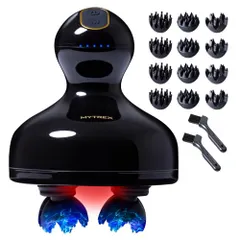 MYTREX マイトレックス EMS HEAD SPA PRO ヘッドスパ 電動頭皮ブラシ 頭皮エステ フェイスケア 頭皮洗浄 電気針 美容家電 防水 コードレス ギフト プレゼント イーエムエスヘッドスパプロ MT-EHP22Bt