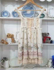 Emily Temple cute ラビットパフューム柄 JSK ピンク - メルカリ