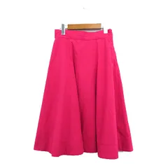 プロポーション ボディドレッシング PROPORTION BODY DRESSING フレア スカート ロング シンプル 3 ピンク /KT34