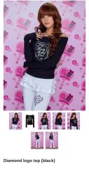 【babylclub】Diamond logo top Black 新品 Babymetalclub Diamond logo top (black) - メルカリ