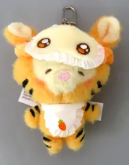 【中古】ぬいぐるみマスコット・ぬいぐるみバッジ ティガー 「TOPTOY ディズニー にっこりパジャマ ぬいぐるみキーホルダー」