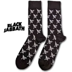 BLACK SABBATH Socks Demon Pattern ソックス ブラック ブラック・サバス ロック オジー・オズボーン 靴下 グッズのサムネイル
