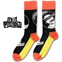 SEX PISTOLS Socks God Save The Queen ソックス ブラック セックス・ピストルズ パンク・ロック シド・ヴィシャス 靴下 グッズのサムネイル