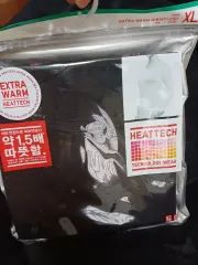 ユニクロ ヒートテック エクストラウォーム 長袖 XL 黒