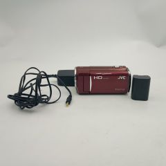JVC ビデオカメラ GZ-HM177-S ACアダプター付 中古品 動作確認済