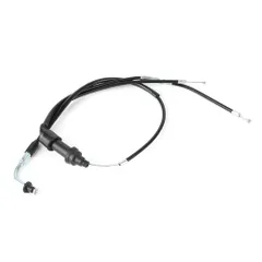 PW50用スロットルワイヤー（94cm）｜ヤマハPW50（1981-2009）対応｜ステンレス＋PVC製｜取り付け簡単・耐久性抜群のサムネイル