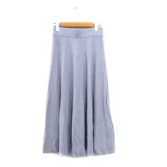 プロポーション ボディドレッシング PROPORTION BODY DRESSING フレア スカート ロング シンプル 3 ラベンダーグレー /KT13
