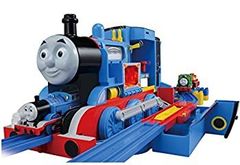 step2 トーマス アップ＆ダウン ローラーコースター ジェット 乗り物 