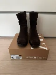 ZARA ザラ スウェード ヒール アンクルブーツ