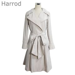 未使用タグ HARRODS ハロッズ トレンチコート サイズ2 定価95000