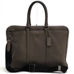 COACH コーチ メトロポリタンスリムブリーフ グリーン COACH コーチ