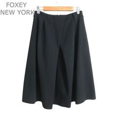 K428/FOXEY NEW YORK スレンダーフレアスカート ハイウエスト - メルカリ