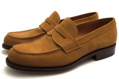 コートリーアンドサンズ／COURTLEY & SONS ローファー ペニーローファー シューズ 靴 メンズ 男性 男性用 レザー 革 本革 ベージュ  DO486ESH101 スリッポン グッドイヤーウェルト製法 コートリーアンドサンズ／COURTLEY & SONS コインローファー ペニー