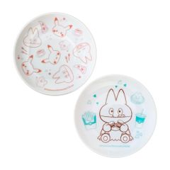 신품 마리모크래프트 포케피스 하라페코 다이너 콩접시 2장 세트 포켓몬 식기 소접시 약Φ106mm PKP-255