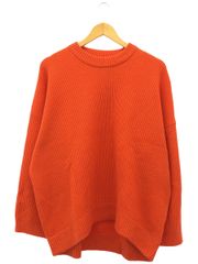 URBAN RESEARCH ざっくり編み クルーネック リブニット 赤 - メルカリ
