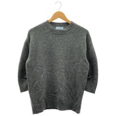 セール 22春夏 45万 プラダ カシミア100％ ケーブルニットパンツ