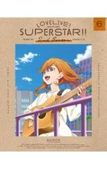 Blu-ray/러브라이브! 슈퍼스타!! 2nd Season 6 특장 한정판 특제 수납 케이스·CD·씰·소책자 첨부
