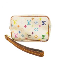 LOUIS VUITTON マルチカラー ポーチ ストラップ付 - メルカリ