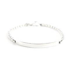 Tiffany & Co. ベネチアン リンク ID ブレスレット7.25IN - メルカリ