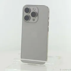 ソフマップ 〔中古品〕 iPhone15 Pro 128GB ナチュラルチタニウム MTU93J／A SIMフリー【269】