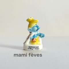 幸運のフェーヴ 月 ルナ フランス フェーブミニチュア陶器 - メルカリ