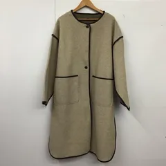 Kastane カスタネ コート ロングコート ノーカラージャケット アウターのサムネイル