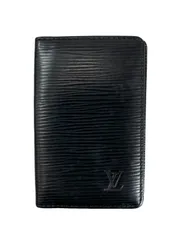 LOUIS VUITTON ルイヴィトン エピ ポシェット カルト ヴィジット カードケース カード入れ 名刺入れ M56572 レザー 黒 ブラック