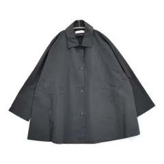 evam eva cotton hemp short coat コットンヘンプショートコート 定価41800円 E261T034 26SS Cグレー レディース エヴァムエヴァ【中古】6-0505M♪のサムネイル