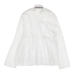 Toujours Rabari Jacket ラバリジャケット 定価49500円 MM42YJ01 サイズ2 ブラウス シャツ 25SS ホワイト レディース トゥジュー【中古】6-0505M♪のサムネイル