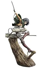 【中古】「非常に良い」コトブキヤ ARTFX J 進撃の巨人 ミカサ・アッカーマン 1/8スケール PVC製 塗装済み完成品フィギュア