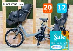 2019 激レア ビッケ ブリヂストン 子供乗せ電動アシスト自転車 H4065