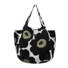 marimekko kioski トートバッグ ブラック/マルチカラー marimekko kioski トートバッグ ブラック/マルチカラー - メルカリ