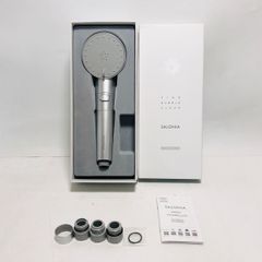 最終値下げ！】【新品・未使用品】SALONIA シャワーヘッド シルバー