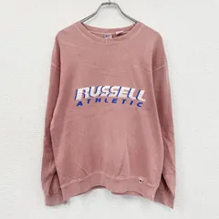 RUSSELL ATHLETIC　ラッセル　スウェット/トレーナー　赤　レッド　Lサイズ　古着【値引き交渉OK！】