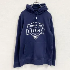UNDER ARMOUR　アンダーアーマー　スウェットパーカー/フーディー　紺　ネイビー　Mサイズ　古着【値引き交渉OK！】