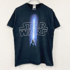 GILDAN 길단 STAR WARS 스타 워즈 반소매 프린트 T 셔츠 무비 T 블랙 블랙 M 사이즈 헌옷 [가격 인상 협상 OK!]
