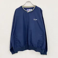 00s　RUSSELL　ラッセル　プルオーバージャケット　ヴィンテージ　紺　ネイビー　2XLサイズ　古着【値引き交渉OK！】