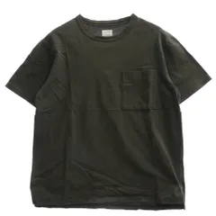 CURLY カーリー 胸ポケット クルーネック Tシャツ チャコール系 4【中古】のサムネイル