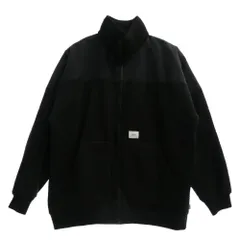 WTAPS ダブルタップス 22SS 222ATDT-JKM02 MERCER JACKET Jacket Poac. Boa  ボア フリース ジャケット ブラック系 04【中古】 WTAPS ダブルタップス 22SS 222ATDT-JKM02 MERCER JACKET Jacket Poac