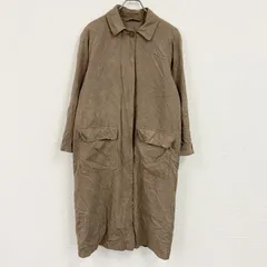 LONDON FOG　ロンドンフォグ　ステンカラーコート　ベージュ　Mサイズ　古着【値引き交渉OK！】のサムネイル