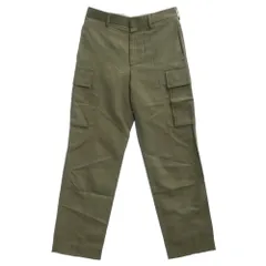 Stella McCartney ステラマッカートニー 23 OLD BOND ST. LONDON コットンリネン カーゴトラウザー パンツ カーキ系 S【中古】のサムネイル